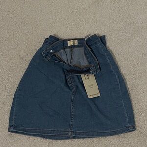 Blue Denim Skirt
